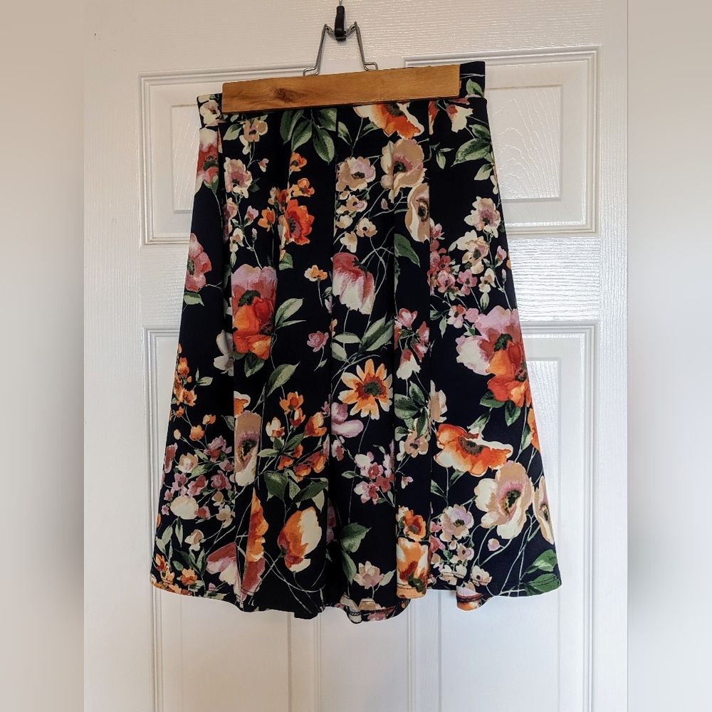 Faith and Joy floral skirt